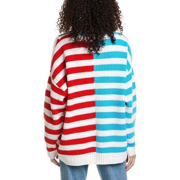 STAUD Captain Stripe‎ Hampton Long Sleeve Sweater Multicolor Size XS - Picture 2 of 7